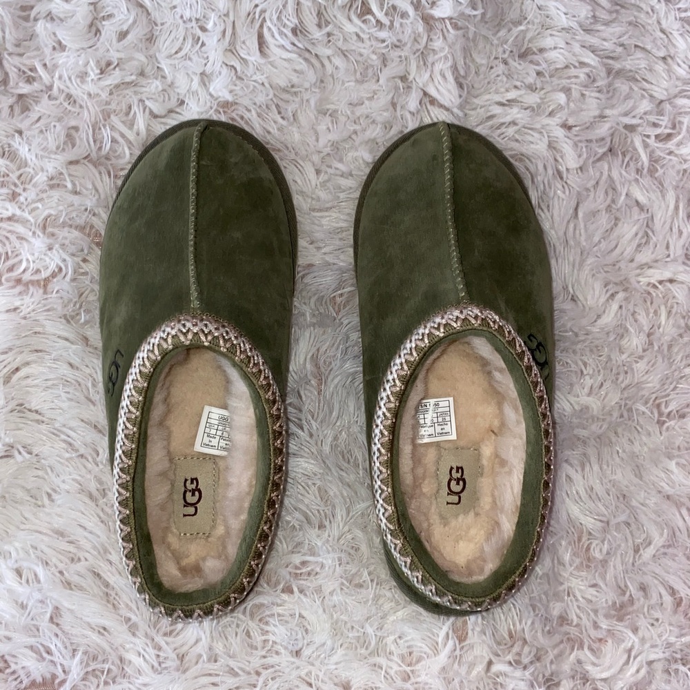 UGG Burnt Olive TASMAN SLIPPER